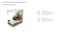 biOrb Silk Plant Set Medium Green  Purple