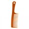 Annie Shampoo Comb with Handle 22 Orange