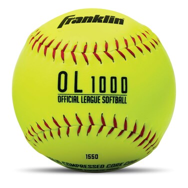Franklin Sports Practice Softballs Official Size and Weight 1 Pack