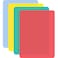 Cut N Funnel MultiColor Flexible Plastic Cutting Board Mats 4 Pack Made in the USA Colored Coded BPA Free 115 x 15