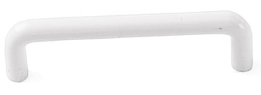 Laurey 34942 Plastic Cabinet Hardware Pull 375 Inch White