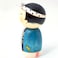 Japanese Creative Kokeshi Wooden Doll Boy 575 Wassyoi Festival Made in Japan