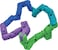 Twistle Original Fidget Sensory Toy  Galactic Cool
