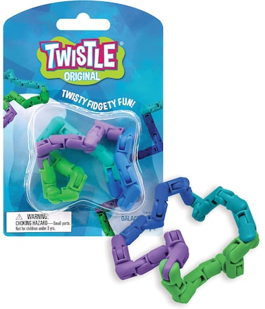 Twistle Original Fidget Sensory Toy  Galactic Cool