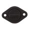 Attwood 172113 Drain Plug and Receiver Kit Inch Diameter 1Piece Plug Threaded Receiver Molded Black Plastic