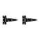 National Hardware N129155 V286 Extra Heavy T Hinges in Black 2 pack6 Inch