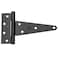 National Hardware N129155 V286 Extra Heavy T Hinges in Black 2 pack6 Inch
