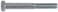 The Hillman Group 3475 Hex Cap Screw Metric M12125 By 80mm 3Pack