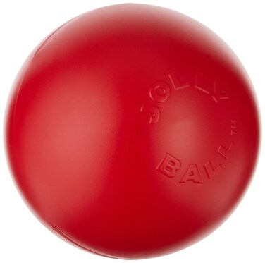 Jolly Pets PushnPlay Ball Dog Toy 45 InchesSmall Red