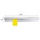 New Star 23862 Anodized Aluminum Slide Check Rack 24Inch Silver
