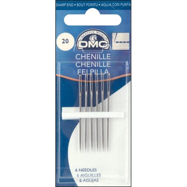DMC 176822 Chenille Hand Needles 6pkg Size 22