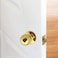 Design House 782912 Ball Passage Hall and Closet Door Knob Polished Brass