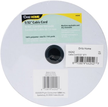 Dritz 532 144 YD Cable Cord White