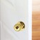 Design House 783191 Ball Knob 1Pack Polished Brass