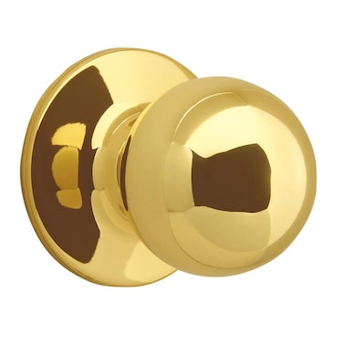 Design House 783191 Ball Knob 1Pack Polished Brass