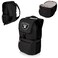 Picnic Time Black 600D Polyester Zuma Cooler Backpack 608 oz Adjustable Straps Insulated Interior