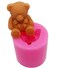 3D Bear Silicone Mold Soap Mold or Soap Candle Chocolate Candy Silicone Molds for Soaps Bombs Baking Fondant Mints
