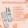 Super Vitamin C Serum for Women Over 70 Niacinamide Vitamin C Hyaluronic Acid Peptides Vitamin E Caffeine Bakuchiol Hydrating Lifting Wrinkle  Age Spots Reduction Pack of 2