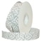 Morex Ribbon Glitter Volleyball Grosgrain 78Inch by 25Yard Silver