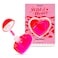 MAD Beauty Wild at Heart Lip Gloss  Shimmering HeartShaped Packaging  Wild Cherry Scent  CrueltyFree  Gift for Beauty Lovers