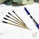 Garland Universal 1 Cross Compatible Ballpoint Pen Refill USA Made 10mm Medium Point Smooth Writing 5 Pack Black