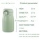 9 oz Mini Water Bottle Small Stainless Steel Thermoses  Insulated Vacuum Leak Proof Keeps Drinks HotCold  Ideal for Coffee beverage Water  Green