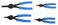 OTC 4512 Stinger Internal and External SnapRing Pliers  8 Piece Set