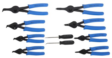 OTC 4512 Stinger Internal and External SnapRing Pliers  8 Piece Set