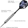 Viper Underground Steel Tip Darts Rock  Roll 23 Grams Black
