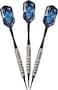 Viper by GLD Products unisex adult Viper Silver Thunder Soft Tip Darts 5 Knurled Bands 18 Grams Black Grams US