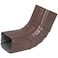 Amerimax Home Products 2526419 Gutter Front Elbow TwobyThree Brown