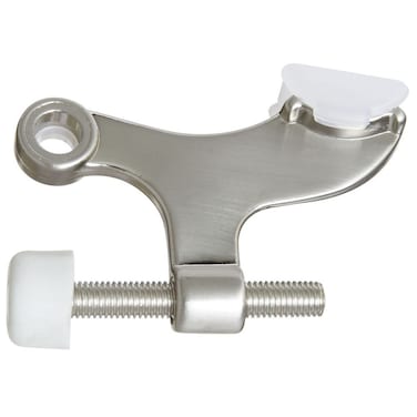 National Hardware N325589 V227 Hinge Pin Door Stop in Satin Nickel0
