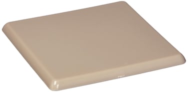 Shepherd Hardware 3956 5Inch Reusable Square Slide Glide Furniture Sliders 4Pack Black and Tan