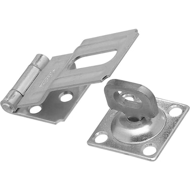 National Hardware N102855 V32 Swivel Staple Safety Hasp in Zinc Plated