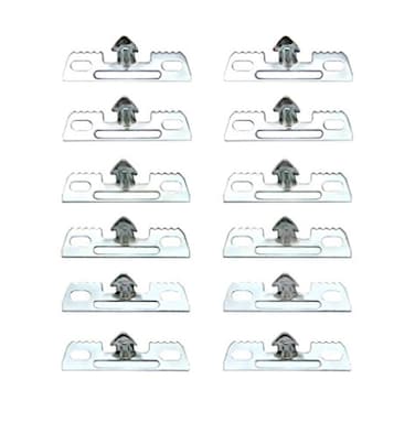 Frost King CL1 Screws and Clips for Furniture ReWebbing Silver