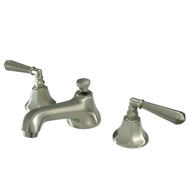 Kingston Brass KS4468HL Metropolitan 8Inch Widespread Lavatory Faucet Brushed Nickel