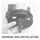 Powerbuilt Power Steering and Alternator Pulley Remove and Install Tool Set Replace Vehicle Steering Pump Car Repair Tools Storage Case  648605