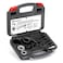 Powerbuilt Power Steering and Alternator Pulley Remove and Install Tool Set Replace Vehicle Steering Pump Car Repair Tools Storage Case  648605