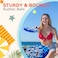 Sunlite Sports Beach Paddle Game Set 2 Paddles and 2 2 Balls Perfect for Backyard Fun or Outdoor or Beach or lawn Blue