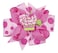 Bearington Baby Cupcake 3 in 1 Girls First Birthday Outfit Hair Bow Pink