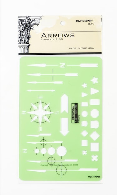Rapidesign Arrows Template 1 Each R53