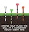 PRIDE GOLF TEE Golf Spikes 30 Count Golf Tees White 275 US