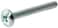 The Hillman Group 43008 832 x 138Inch Truss Combo Head Machine Screw Zinc 30Pack