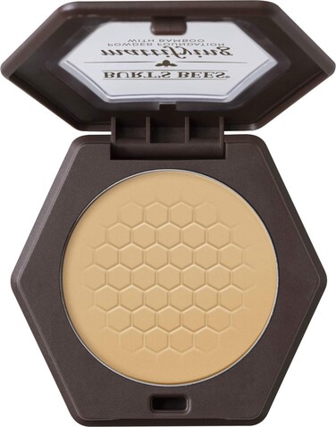 Burts Bees 100 Natural Origin Mattifying Powder Foundation Bamboo 03 Ounce Packaging May Vary