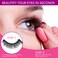 Self Adhesive Eyelashes 8PCs False Eyelashes Natural Look Reusable Adhesive Eyelashes Self Adhesive Eyelashes Reusable Self Sticking No Glue Eyelashes False Lashes Natural Look for Women