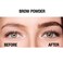 PalladioBrow Powder for Eyebrows Soft and Natural Eyebrow Powder with Jojoba Oil  Shea Butter Helps Enhance  Define Brows Compact Size for Purse or Travel Includes Applicator Brush Taupe