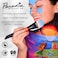 Mehron Makeup Paradise Makeup AQ 8 Color Basic Palette  Magnetic Refillable Body Paint  Face Paint Palette  Professional Water Activated Makeup for Costumes SFX Halloween  Cosplay