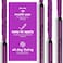 Lamel OhMy Color Gel Eyeliner Pencil  Long Lasting Waterproof Eyeliner  Vibrant Colored Eyeliner HighlyPigmented  Purple eyeliner