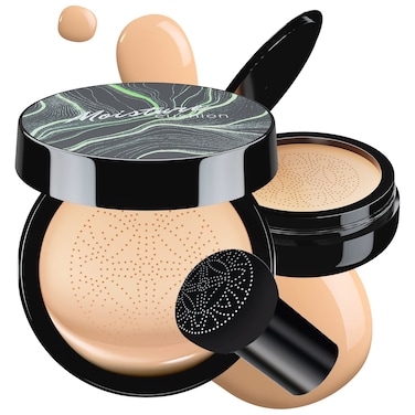 Mushroom Head Air Cushion CC Cream  BB Cream Foundation Makeup Moisturizing Concealer LongLasting Cushion Foundation Full Coverage Self Adjusting for Mature Skin  All Skin Types Natural