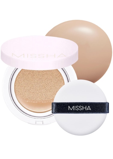 MISSHA Magic Cushion Foundation No23 Natural Beige for light with neutral skin tone  Flawless Coverage Dewy Finish Easy Application for All Skin Types